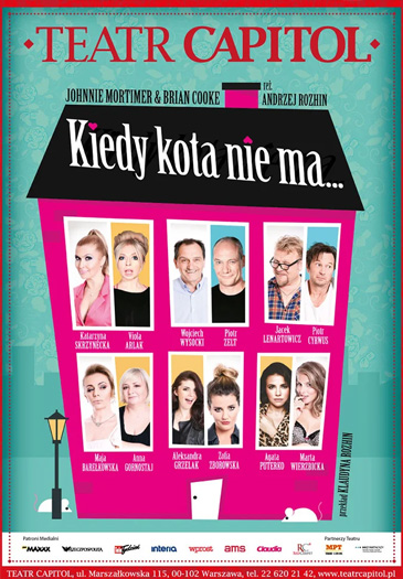 Plakat: Kiedy kota nie ma