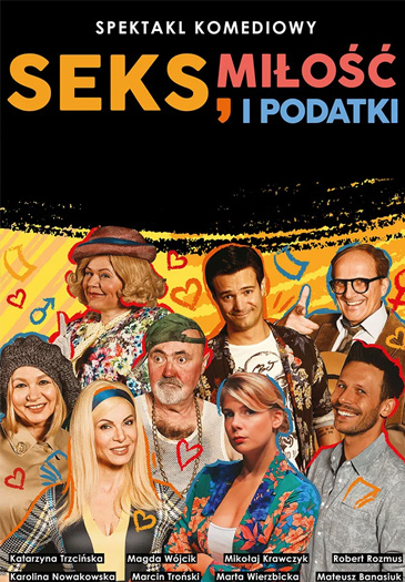 Plakat: Seks, miłość i podatki