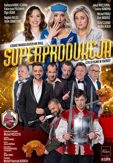 Plakat: Superprodukcja, czyli kto tu kręci?