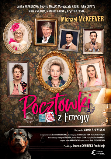 Plakat: Pocztówki z Europy