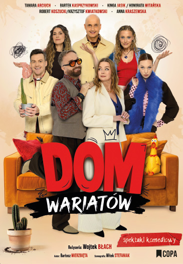 Plakat: Dom wariatów